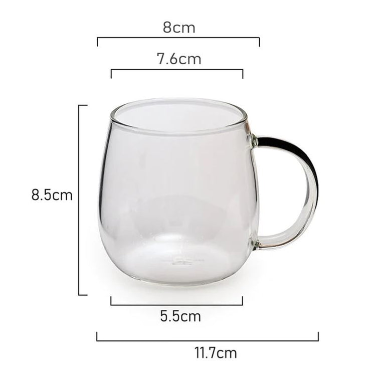 Coffee Culture – Mila 320ml Single Wall Mug Set of 4