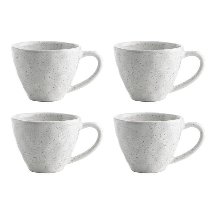 Ecology – Milk Speckle Mug 380ml Set of 4 – Premium Stoneware