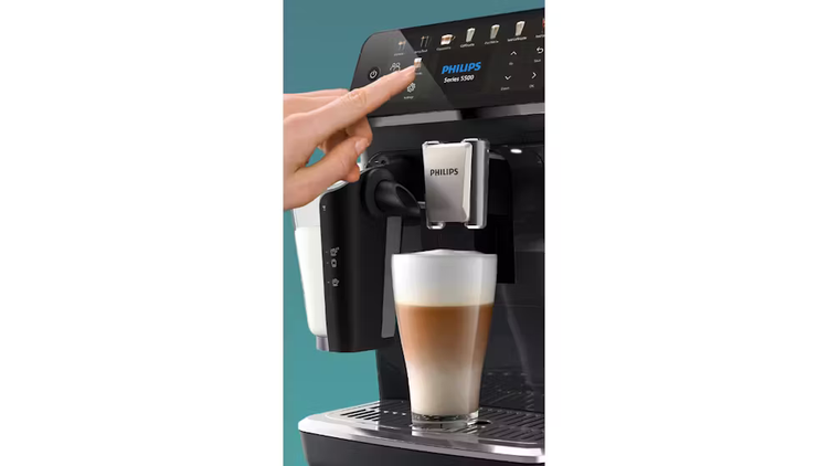 Philips Series 5500 Automatic Espresso Machine - Black