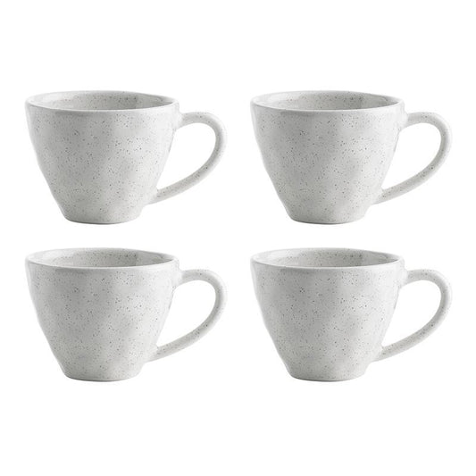 Ecology – Milk Speckle Mug 380ml Set of 4 – Premium Stoneware