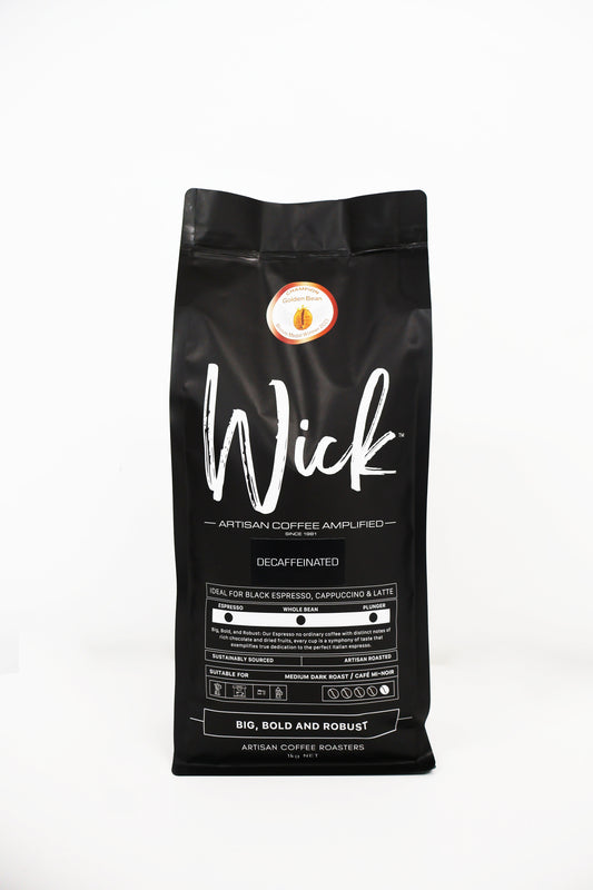 Wick SWISS WATER® Process Decaffeinated Whole Beans 1kg