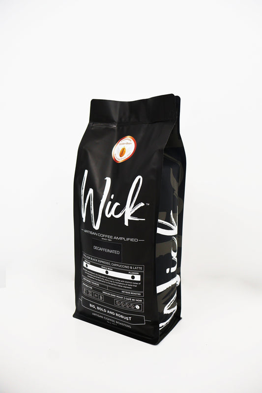 Wick SWISS WATER® Process Decaffeinated Whole Beans 1kg