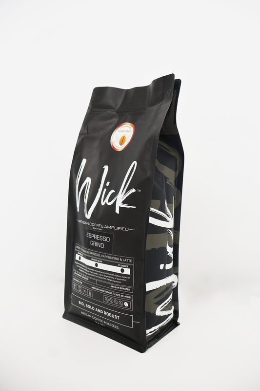 Wick Espresso Coffee Ground 1kg