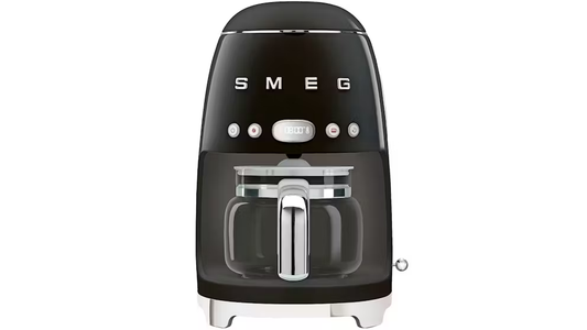 Smeg 50's Retro Style Aesthetic Drip Filter Coffee Machine - Black