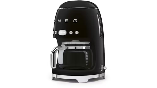 Smeg 50's Retro Style Aesthetic Drip Filter Coffee Machine - Black
